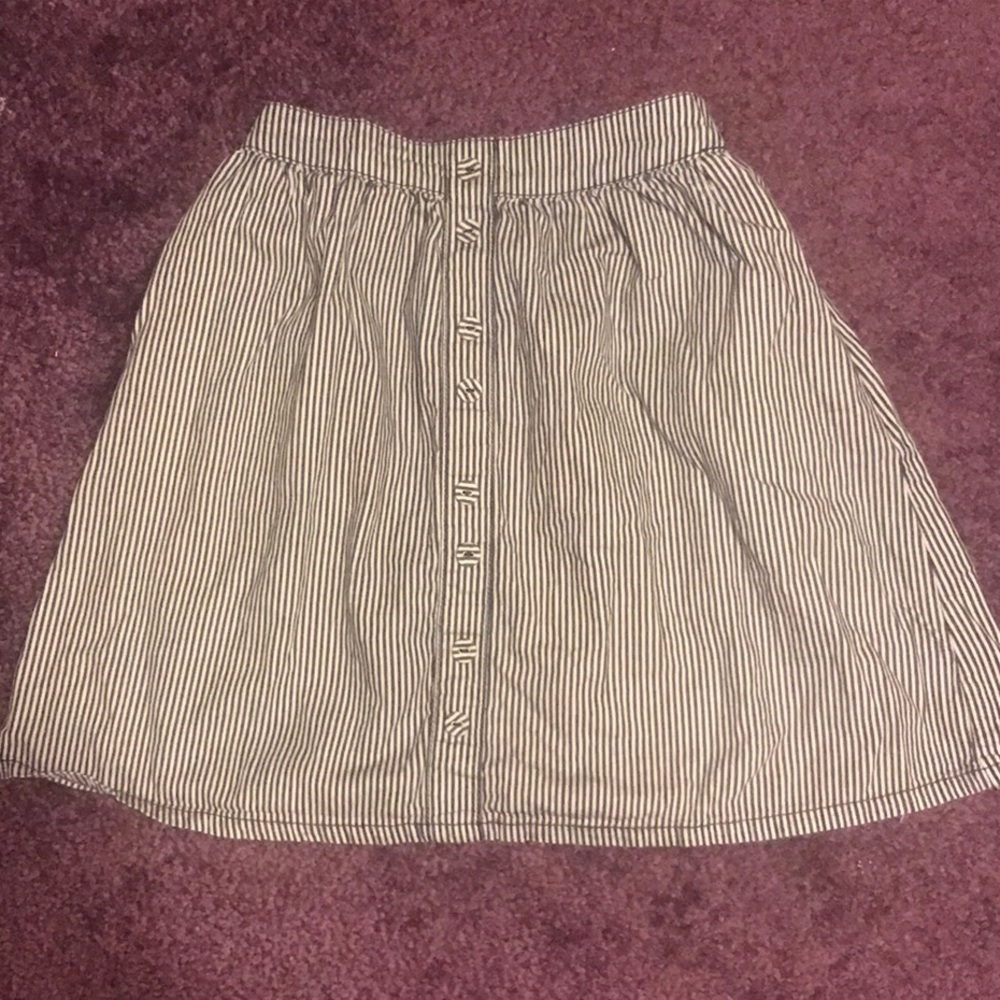 Adorable Blue & White Striped skirt